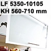 Klappenbeschlag AVENTOS HF schmal HF LF 5350-10150/KH 560-710 mm