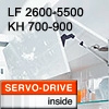 Klappenhalter AVENTOS HF Servo-Drive - LF 2600-5500 / KH 700-900 mm Aventos HF SD - LF 2600-5500 / 700-900 mm