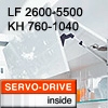 Klappenhalter AVENTOS HF Servo-Drive - LF 2600-5500 / KH 760-1040 mm Aventos HF SD - LF 2600-5500 / 760-1040 mm