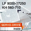 Klappenhalter AVENTOS HF Servo-Drive - LF 9000-17250 / KH 560-710 mm Aventos HF SD - LF 9000-17250 / 560-710 mm