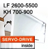 Klappenhalter AVENTOS HF Servo Drive schmal - LF 2600-5500 / KH 700-900 mm Aventos HF schmal SD - LF 2600-5500 / 700-900 mm