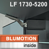 AVENTOS HK Hochklappe + Blumotion, tiefgrau - LF 1730-5200 HK Set, LF 1730-5200 alt 20K2700.05 -> neu 22K2700