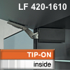 AVENTOS HK Klappenbeschlag tiefgrau f. Tip-On - LF 420-1610 HK-Set, LF 420-1610 alt 20K2300T -> neu 22K2300T
