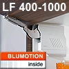 AVENTOS HK-S Klappenhalter + Blumotion weiss LF 400-1000 20K2C00.02 HK-S Set weiss, LF 400-1000