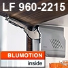 AVENTOS HK-S Klappenhalter + Blumotion grau LF 960-2215 20K2E00.02 HK-S Set grau, LF 960-2215
