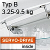 Klappenhalter AVENTOS HS Servo-Drive Set - Typ B Aventos HS SD, B Kraftspeicher - 350-525 mm / 3,25-9,5 kg