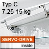 Klappenhalter AVENTOS HS Servo-Drive Set - Typ C Aventos HS SD, C Kraftspeicher - 350-525 mm / 7,25-15 kg