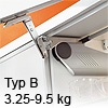AVENTOS HS, Typ B Kraftspeicher AVENTOS HS, Typ B Kraftspeicher