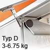 AVENTOS HS, Typ D Kraftspeicher AVENTOS HS, Typ D Kraftspeicher