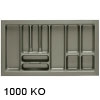 Besteckeinsätze KOMBI, 1000 Korpusbreiten (KB) Für Schrank 1000 mm - B 950 x T 500 mm