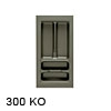 Besteckeinsätze KOMBI 300 Korpusbreiten (KB) Für Schrank 300 mm - B 250 x T 500 mm