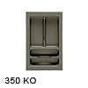 Besteckeinsätze KOMBI, 350 Korpusbreiten (KB) Für Schrank 350 mm - B 300 x T 500 mm