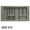 Besteckeinsätze KOMBI, 900 Korpusbreiten (KB) Für Schrank 900 mm - B 850 x T 500 mm