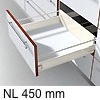 METABOX Vollauszug Reling B, NL 350-550 mm Vollauszug Reling B, NL 450 mm