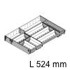 ZSI.550KI4 Besteckeinsatz Orga Set Besteck L 524 mm - B 377 mm