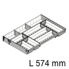 ZSI.600KI4 Besteckeinsatz Orga Set Besteck L 574 mm - B 377 mm