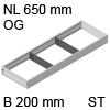ZC7S650RS2 AMBIA-LINE Rahmen Stahldesign oriongrau Ambia Stahlrahmen OG, L 622 x B 200 x H 51 mm