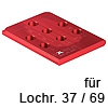 Red Jig Bohreinsatz Raster 37/ 69 mm, Lochgruppenbohrung