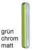 Mini-Garderobe CANOA grün /chrom matt Wandhaken pieperconcept Can. gr./matt