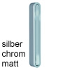 Mini-Garderobe CANOA silber / chrom matt Wandhaken pieperconcept Can. sil./matt