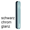 Mini-Garderobe CANOA schwarz / verchromt Wandhaken pieperconcept Can. schw./verchromt