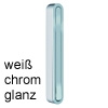 Mini-Garderobe CANOA weiß / verchromt Wandhaken pieperconcept Can. w./verchromt