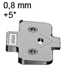 171A5010 Winkelkeil +5° Distanz 0.8 mm 171A5010 Winkelkeil +5° Distanz 0.8 mm