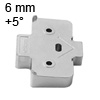 171A5070 Winkelkeil +5° Distanz 6 mm 171A5070 Winkelkeil +5° Distanz 6 mm