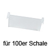 Trennsteg, 100er - weiss-transluzent cuisio Trennsteg 100er, weiss
