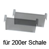 Trennsteg, 200er - graphit-transluzent cuisio Trennsteg 200er, graphit