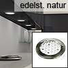 Domus METRIS Einbauleuchte Edelstahloptik Naturlicht 24LED edelst. NW - 1,6 W/12Vdc