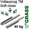 Dynapro Vollauszug Soft-close Liquid 40 kg + Zubehör