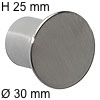 Edelstahlknopf i-129 Höhe 25 mm Ø 30 / H 25 mm
