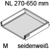 antaro Schubkasten montiert 300 mm/M für 16 mm Seiten Breite 300 mm | Länge/Tiefe 500 mm | grau