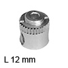 Stahl_Gehäuse Typ FF Ø 15 mm D02004 FF Geh. 15x12