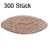 Flachdübel Lamello 20 für Nuttiefe 12 mm, 300 x Orig. Holzlamelle 56x23x4 mm, 300 Stück