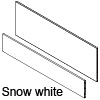Vionaro Frontblende für Innenlade snow white