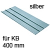 Gewürzdoseneinsatz für KB 400 mm silberfarben Gew.Einsatz 3-reihig zugeschnitten 312x473x25 mm silber