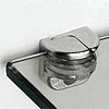 Glasbodenträger Alfa Stop für Glasstärke 6-10 mm