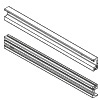Grundprofil Fulterer FR 9000, Länge 1800 mm Aluprofil FR 9000, L 1.8 m / 200 kg