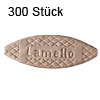 Flachdübel Lamello 10 für Nuttiefe 10 mm, 300 x Orig. Holzlamelle 53x19x4 mm, 300 Stück