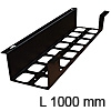 Kabelkanal K-BOX - Metall zum Anschrauben Länge 1000 mm