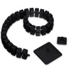 Kabelkette L 1254 mm, schwarz Gliederkette Set 1254 / schw.