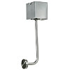 PINUP Klapphaken aus Edelstahl / Aluminium Pinup Odin Einzelhaken 40 x 40 x 35 x 170 mm
