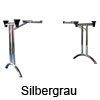 Klapptisch-Gestell Komplettset Foldix D silbergrau FOLDIX D silbergrau