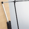 Garderobenlift Tragkraft 10 kg - B 600-1000 mm 600-1000 mm | schwarz-nickel