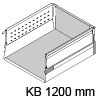 TANDEMBOX Schubkasten montiert 1200 mm/DB/30 kg Korpus 1200 mm - NL 500 mm DB30 m. Boxside