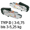 20S2D00.05 AVENTOS Kraftspeicher HS Kraftsp.Set Av. HS - Typ D