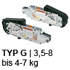20S2G00.05 AVENTOS Kraftspeicher HS Kraftsp.Set Av. HS - Typ G