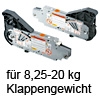20L2900.05 AVENTOS Kraftspeicher HL Kraftsp.Set Av. HL / SD 8,25-20 kg